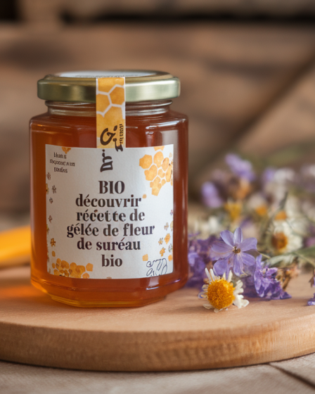 Découvrir la délicieuse recette de gelée de fleur de sureau bio