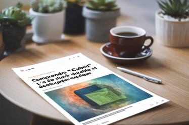 Comprendre "c cubed" : l'avenir durable et écologique expliqué