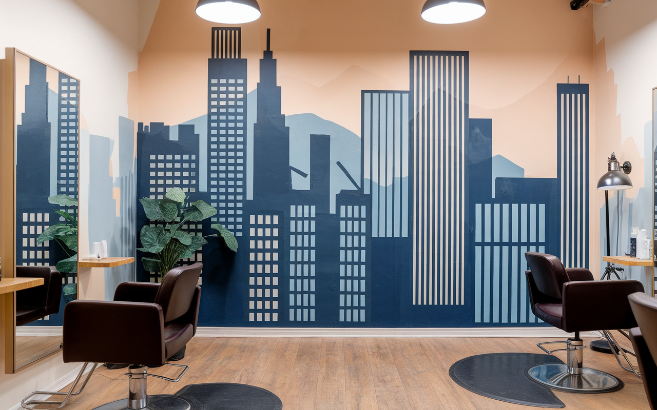 Badigeonner son salon avec style : déco murale peinture vives