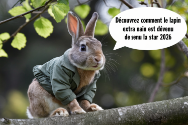 Découvrez comment le lapin extra nain est devenu la star 2026